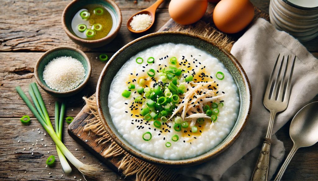 Keto-Friendly Egg White Porridge (โจ๊กไข่ขาว)