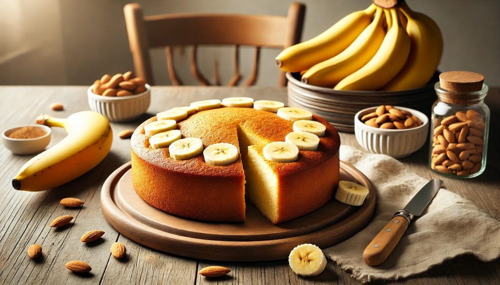 Keto Banana Cake Recipe (2 Servings)