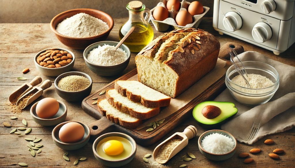 Fluffy Keto Bread Recipe with Yeast (2 Servings)